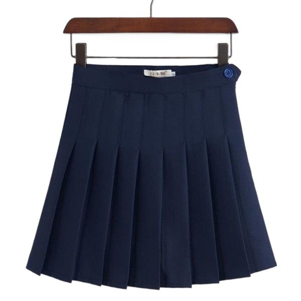 

merry pretty new fashion women skirt high waisted solid mini skirts womens black pink bottoms pleated skirt zipper saia preta 210412
