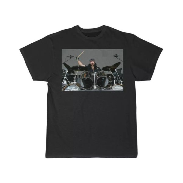 

hellyeah pantera vinny paul's drums men's short sleeve t shirt, White;black