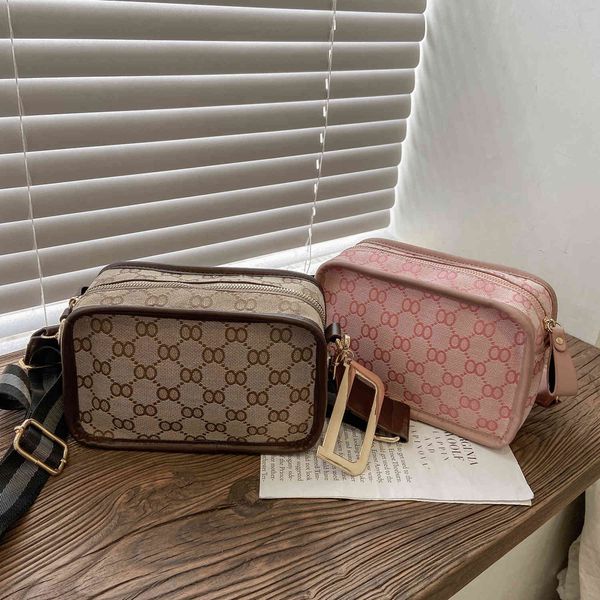

women's bag canvas small square bag towards style single shoulder diagonal span purse