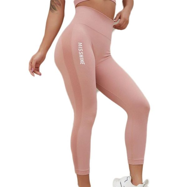 

yoga outfits custom fitness wear leggings for women's pants seamless, White;red