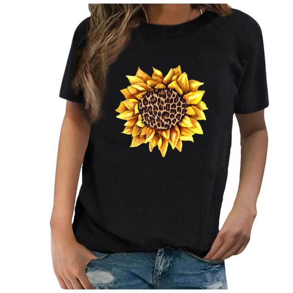 

women harajuku aesthetics t-shirt flowers print short sleeve & tees fashion casual summer t shirt #t1g women's, White