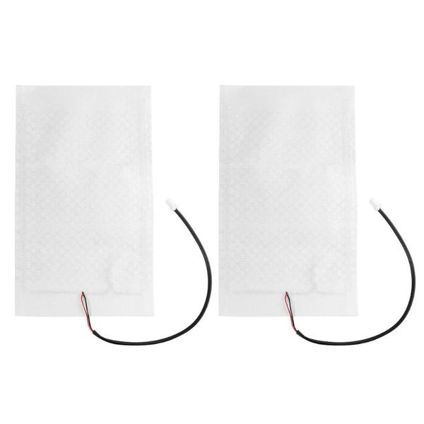 

durable car seat heated pads wear-resistant 2x 12v covers carbon fiber winter auto warmer mats