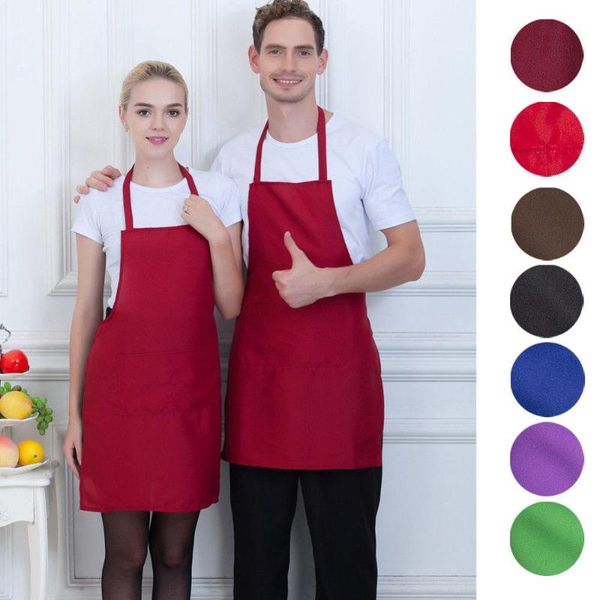 

aprons apron shoulder strap kitchen waterproof female fashion fruit milk tea shop waist work clothes