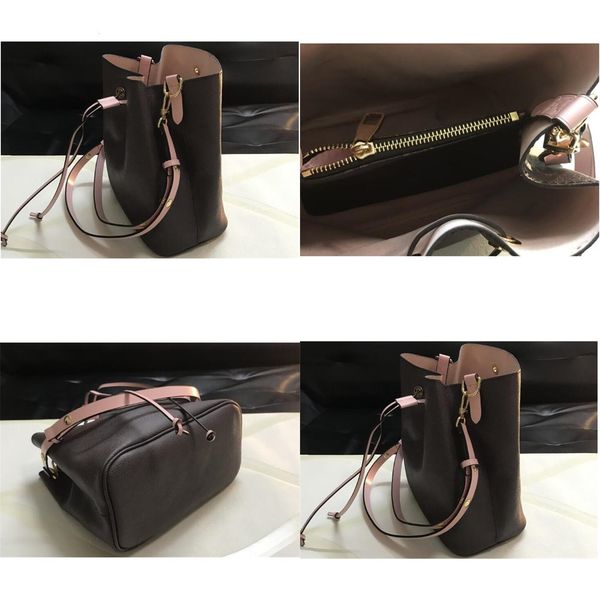 

high bucket bag pu leather s s black embossed messenger ip54