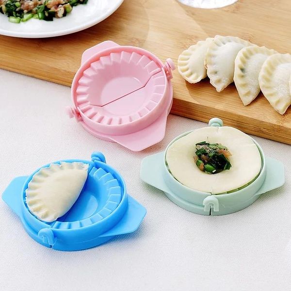 

baking & pastry tools kitchen dumpling jiaozi maker device easy diy mold wrapper cutter making machine cooking tool 1pc