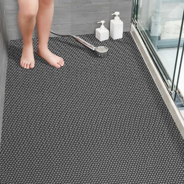 

bath mats wiabsi cut-out bathroom non-slip floor pvc water-proof