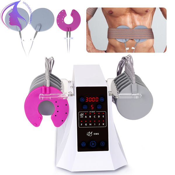 

microcurrent slimming machine button lifting and firming skin electrode breast stimulation device