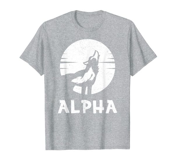 

Alpha Lone Wolf T-shirt Pack Member Wildlife Howling Gift T-Shirt, Mainly pictures