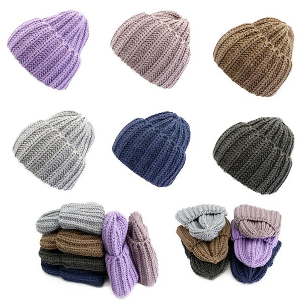 

beanies fashion casual knitted hat for woman man outdoor girls hiphop ski skullies cap winter antumn