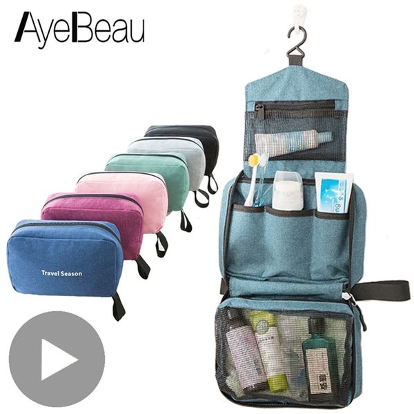 

men women toilet make up cosmetic makeup bag case pouch travel organizer for toiletry kit insert beauty shower necessaire vanity 211028