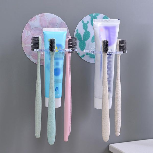 

bathroom storage & organization toothbrush holder multi-card slot box toiletries tool bracket finisher home use organizer