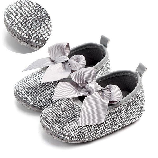 

first walkers sparkle bling shoes crystals rhinestones baby infant ribbon ballerina wholesale welcomed