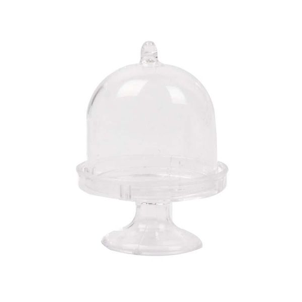 

gift wrap 30x30x10cm 12pcs transparent plastic tray cute candy box set christmas decorations for home cupcake year jar