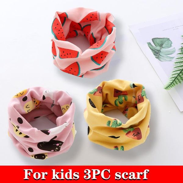 

scarves 2021 children's o collar styles warm floral kids boy girl variety scarf spring autumn cotton for 0-12t, Blue;gray