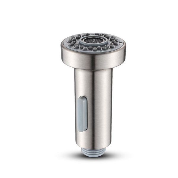 

other faucets, showers & accs pull-out spray head replacement part for kitchen sink faucet, chrome/brushed nickel finish