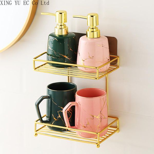 

bath accessory set nordic ceramic simple light luxury mouthwash cup household toothbrush bathroom wash storage rack supplies