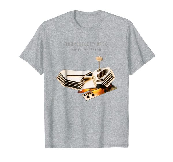 

tranquility base  casino t shirt for women men, White;black