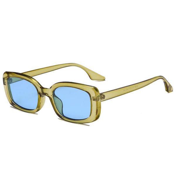 

outdoor eyewear women's sunglasses personality retro glasses frame solid color colorful box street shooting men's riding