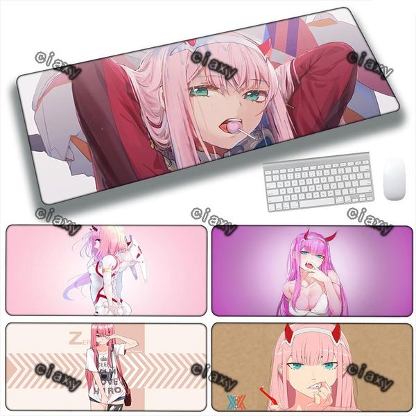 

mouse pads & wrist rests darling in the franxx extended pad anime stationery gamer desk cute mausepad company gaming accessories speed table