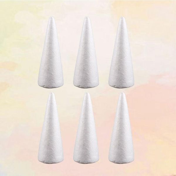 

party decoration diy children white handmade craft funny solid foam cone accessories ornaments