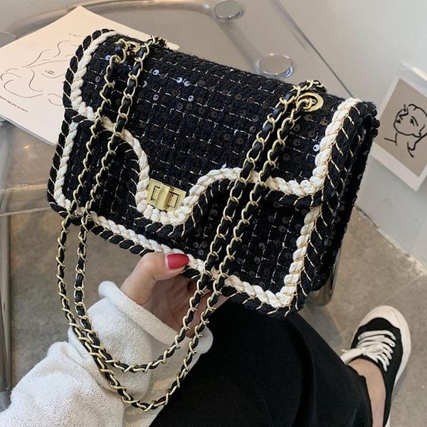 

evening bags luxury design chain women messenger hanging 2021 fashion handbags shoulder casual dead wallets