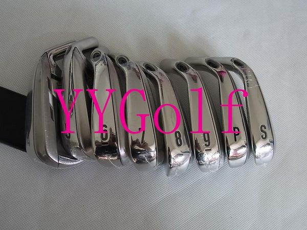 

golf clubs irons x set 4-9pas r/s steel/graphite shafts including headcovers dhl complete of