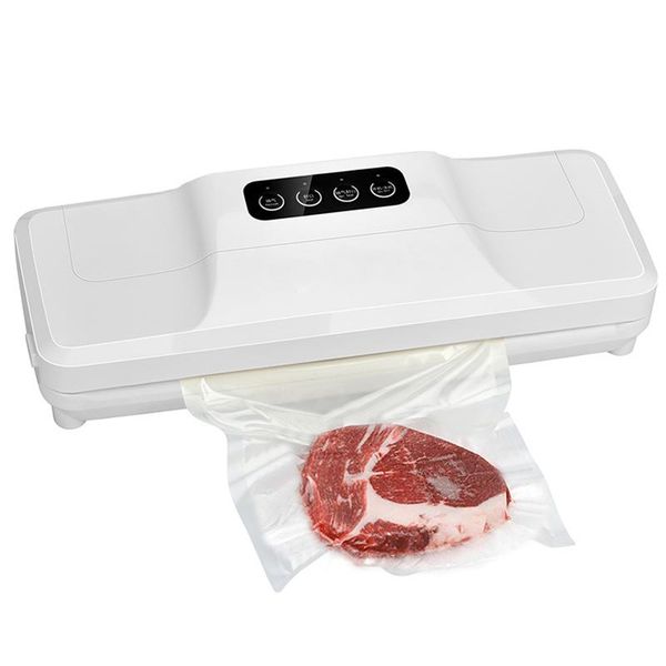 

vacuum food sealing machine sealer 160w automatic packing for save with 10pcs bags household packer packaging