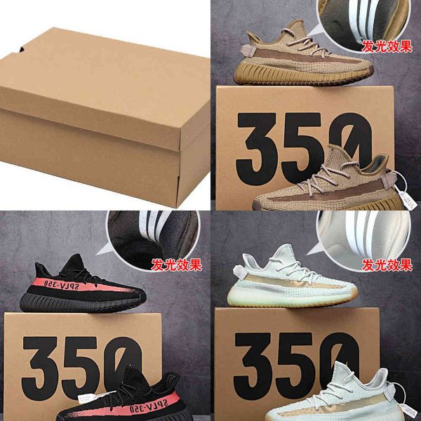 

oxford tan 2021 new fashion boost shoes 350 v2 student sneakers women men 35-45 runningh81f