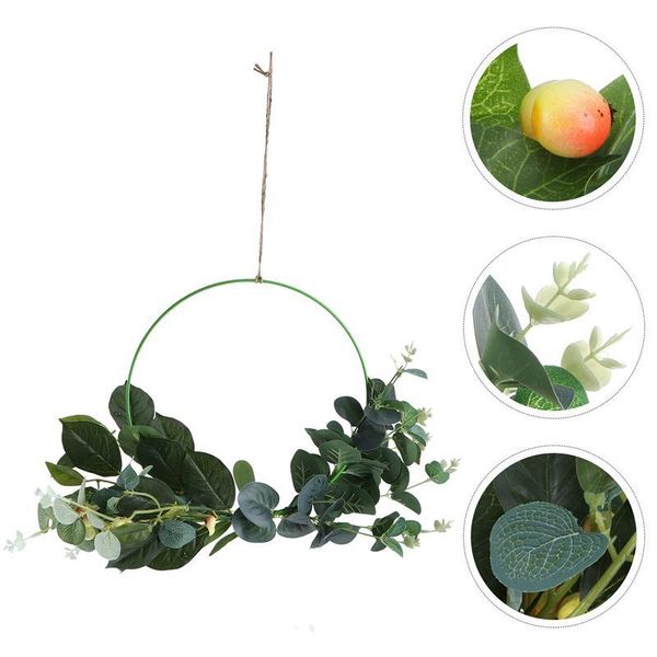 

decorative flowers & wreaths 1pc wreath simulated garland adornment wall hanging