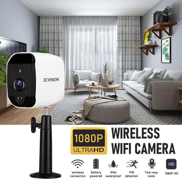 

wireless hd wifi camera wide angle night vision security video recorder safety(intelligent voice control with battery) ip cameras