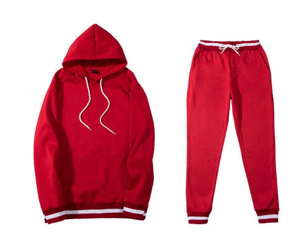 

thick gray brand tracksuit velvet men sportswear track suit sweat suits