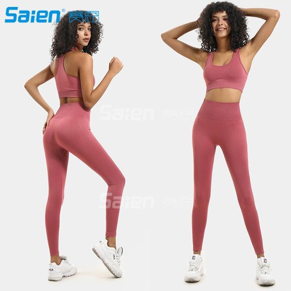 

yoga outfits women's workout sets 2 piece seamless slim fit clothing set, White;red