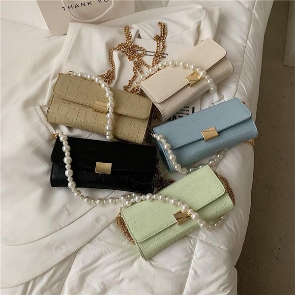 

evening bags 2021 pu leather women small messenger totes shoulder mini clutch beach handbags female subaxillary