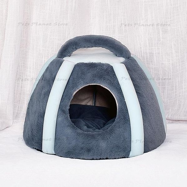 

cat beds & furniture four seasons autumn and winter pet supplies warmth thickened villa kennel removable washable litter