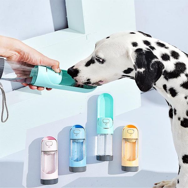 

dog bowls & feeders portable pet water bottle drinking for small large dogs feeding dispenser cat activated carbon filter bowl