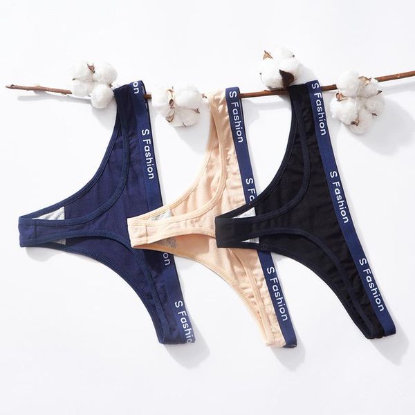 

women's panties underwear ladies comfortable pure cotton sports style personality letters wide waist seamless briefs, Black;pink
