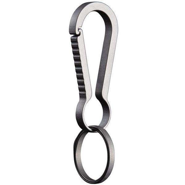 

hooks & rails titanium alloy keychain key ring creative 1 body personality men and women waist hanging simple