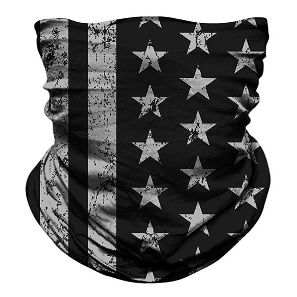 

multifunctional outdoor sport magic scarf neck warmer tube hiking cycling face head wrap cover bandana jan 27th caps & masks, Black