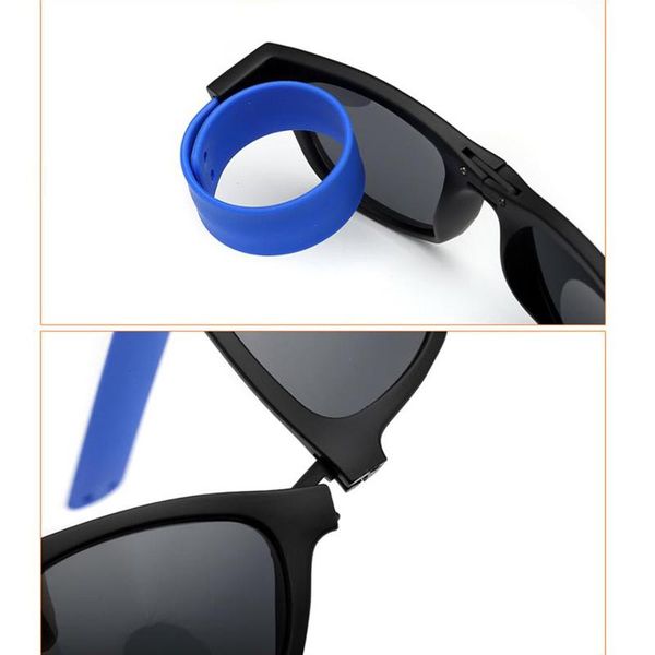 

sunglasses ienjoy 2021 wristband sports glasses for men women sun foldable fashion sport polarized, White;black