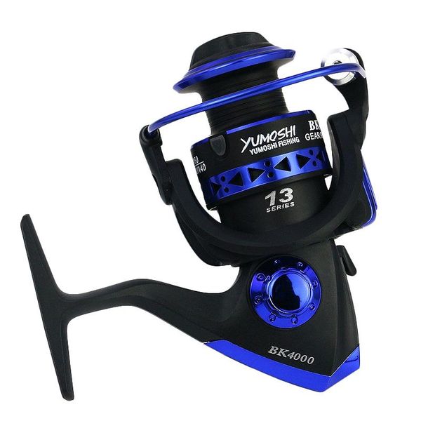 

yumoshi 12bb 5.1:1 metal spinning fishing reel body carp reels baitcasting