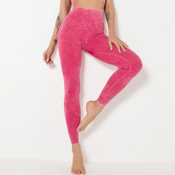 

yoga outfit seamless leggings women's pants hip lift fitness gym comfortable and formfitting sports high waist stretchy tummy control