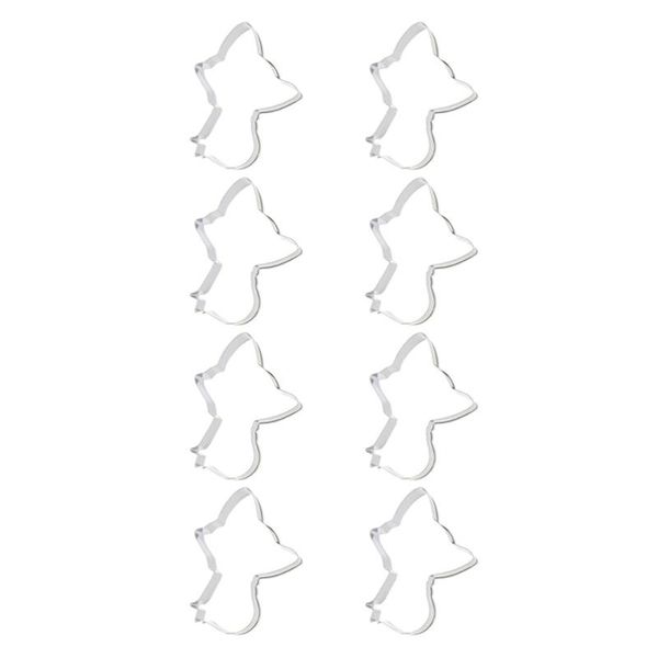 

baking moulds 8 pcs stainless steel cookies molds shape cake