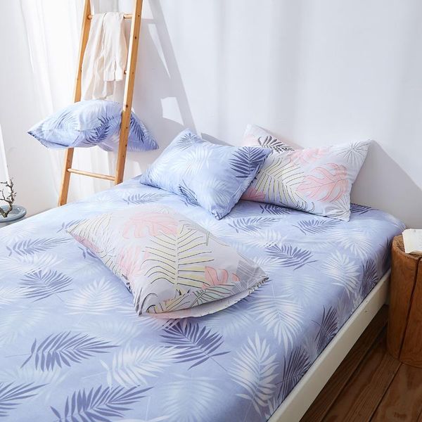 

sheets & sets cotton elastic fitted sheet home bed linen nordic style mattress cover double queen king size bedsheet 150x200 180x200cm