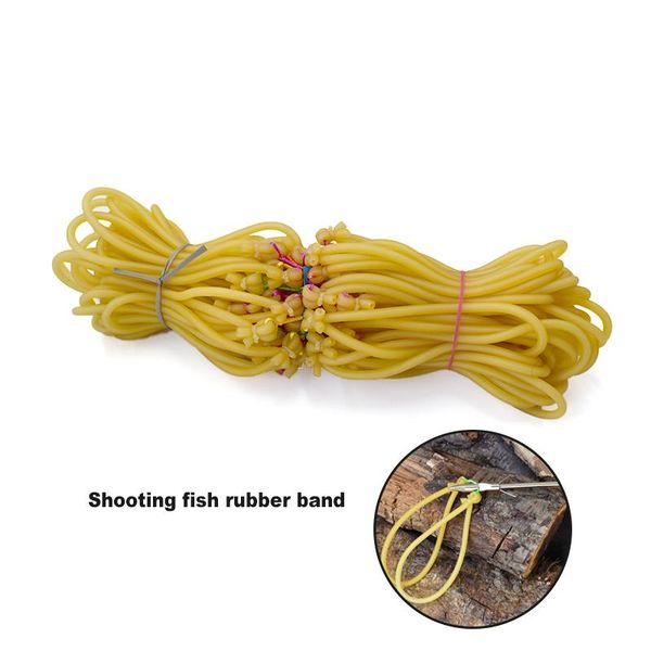 

high elasticity traditional round rubber band fish shooting latex tube professional hunting slings resistance bands
