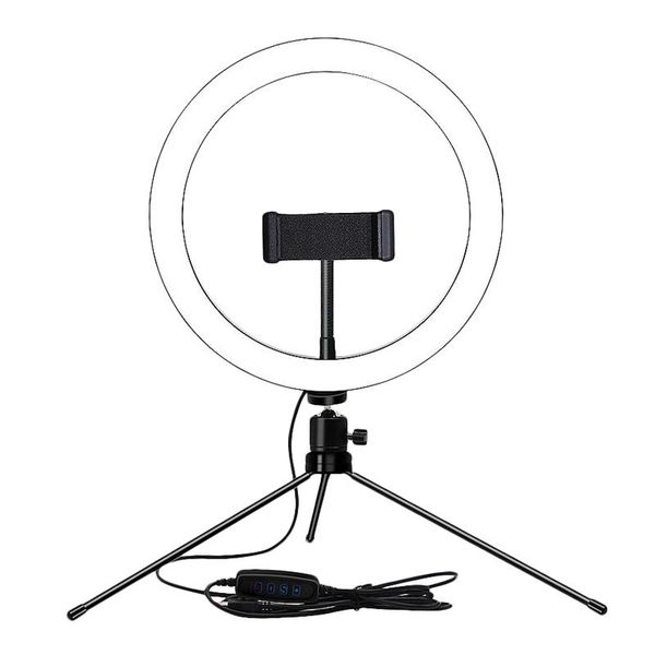 

flash heads dimmable led selfie ring light 8 inch lamp for makeup lighting beauty room table tripod living broadcast usb plug