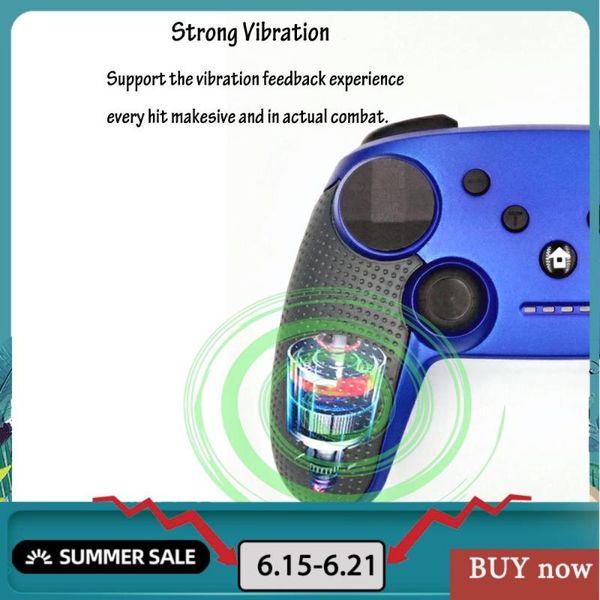 

bluetooth wireless controller remote gamepad for switch console android smarthone pc controle joystick gift toy game controllers & j joystic