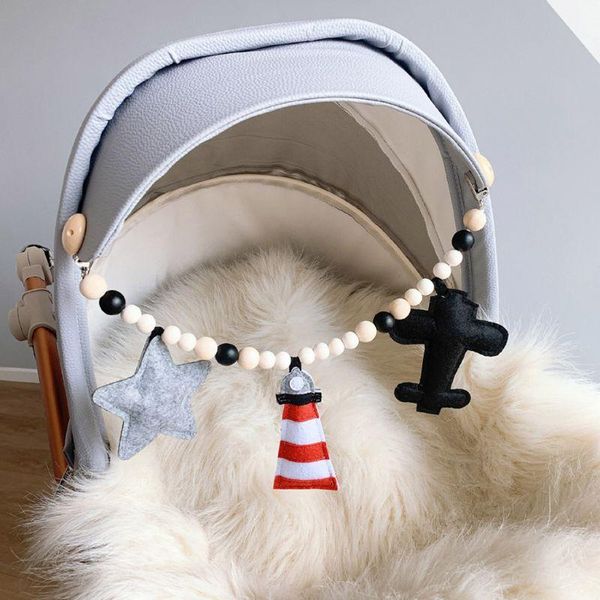 

baby pacifier clip chain pram mobile rattle stroller bed bell toys nipple holder parts & accessories