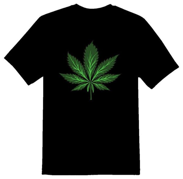 

marijuana black or white tee, White;black