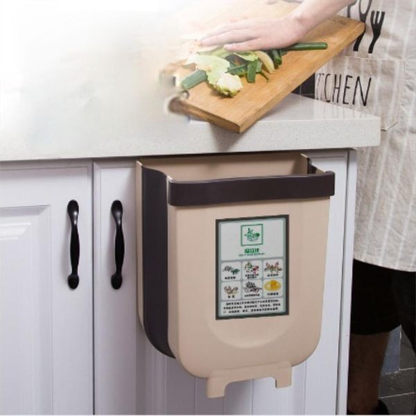 

waste bins kitchen folding trash can car recycle bin dustbin garbage rubbish
