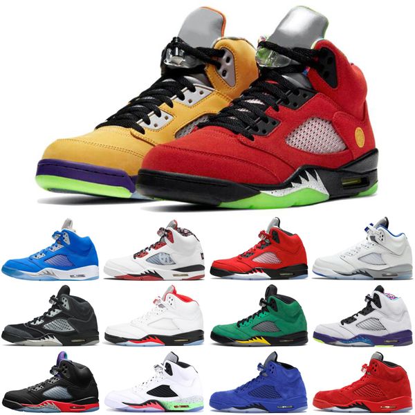 

2021 5 5s mens womens athletic basketball shoes bluebird raging bull anthracite oregon ducks fire red pro star ice blue michigan men trainer